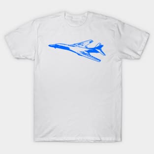 Rockwell B-1 Lancer - Blue Design T-Shirt